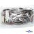 Крючки брючные 3 шипа ТН-03 144 шт. никель - купить в Новом Уренгое. Цена: 407.04 руб.