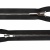 Молния металл Т-5 (2 сл.), 90 см, разъёмная, цвет чёрный - купить в Новом Уренгое. Цена: 125.85 руб.