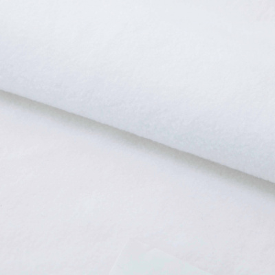 Флис DTY 240 г/м2, White/белый, 150 см (2,77м/кг) - купить в Новом Уренгое. Цена 640.46 руб.