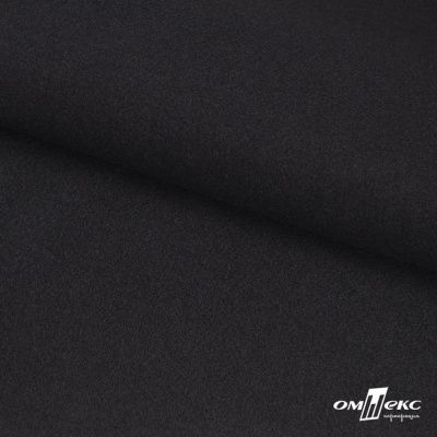 Трикотажное полотно "Монне" 100% полиэстр, 152см, 350 г/м2, чёрный, м - купить в Новом Уренгое. Цена 385 руб.