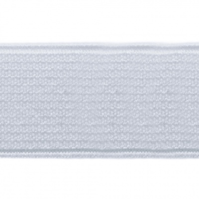 Резинка 36 мм Тканая, (бобина 25 +/-0,5 м) - белая  - купить в Новом Уренгое. Цена: 18.09 руб.