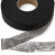 Прокладочная лента (паутинка) DF23, шир. 15 мм (боб. 100 м), цвет чёрный - купить в Новом Уренгое. Цена: 1.13 руб.