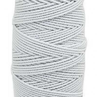 Нитка - резинка Спандекс 25 м (уп-10шт)-белые - купить в Новом Уренгое. Цена: 35.65 руб.