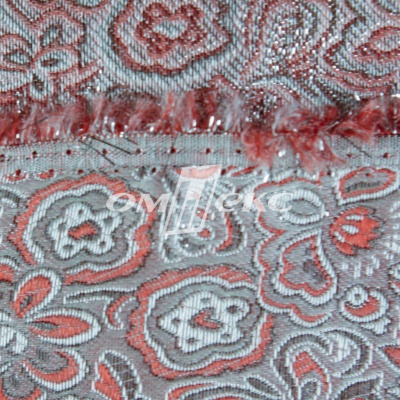 Ткань костюмная жаккард, 135 гр/м2, шир.150см, цвет красный№12 - купить в Новом Уренгое. Цена 441.92 руб.