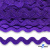 Тесьма вьюнчик 0381-0080, 8 мм/упак.33+/-1м, цвет 9530-фиолетовый - купить в Новом Уренгое. Цена: 107.26 руб.