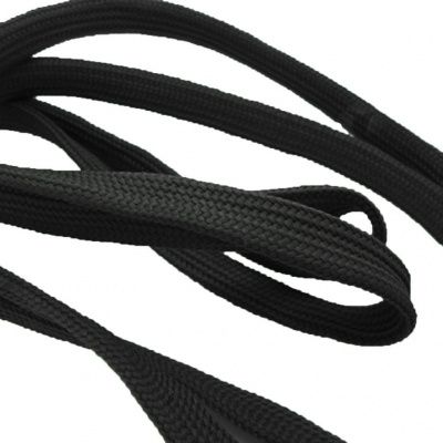 Шнурки т.4 110 см черный - купить в Новом Уренгое. Цена: 13.45 руб.