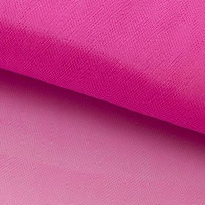 Фатин матовый 16-31, 12 гр/м2, шир.300см, цвет барби розовый - купить в Новом Уренгое. Цена 100.92 руб.