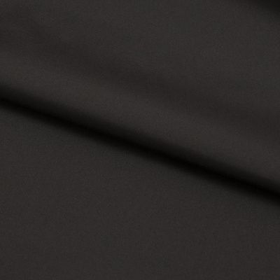 Курточная ткань Дюэл Middle (дюспо), WR PU Milky, Black/Чёрный 80г/м2, шир. 150 см - купить в Новом Уренгое. Цена 123.45 руб.
