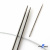 Спицы для вязания металлические d-2.5 мм круговые на тросике 53 см - купить в Новом Уренгое. Цена: 53.90 руб.