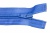 Спиральная молния Т5 260, 50 см, автомат, цвет голубой - купить в Новом Уренгое. Цена: 13.41 руб.