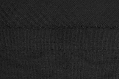 Трикотаж "Grange" BLACK 1# (2,38м/кг), 280 гр/м2, шир.150 см, цвет чёрно-серый - купить в Новом Уренгое. Цена 861.22 руб.