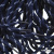 Шнурки #107-19, круглые 130 см, двухцветные цв.тём.синий/белый - купить в Новом Уренгое. Цена: 22.14 руб.