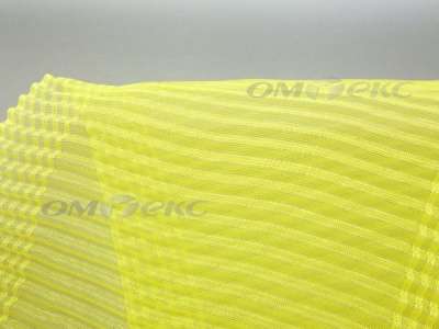 Лента капроновая "Гофре", шир. 110 мм/уп. 50 м, цвет жёлтый - купить в Новом Уренгое. Цена: 33.37 руб.