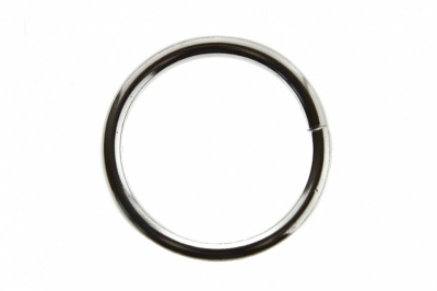 Кольцо металлическое d-3 х 32 мм, цв.-никель - купить в Новом Уренгое. Цена: 3.92 руб.