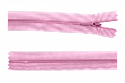 Молния потайная Т3 513, 20 см, капрон, цвет св.розовый - купить в Новом Уренгое. Цена: 5.12 руб.