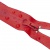 Молния водонепроницаемая PVC Т-7, 90 см, разъемная, цвет (820) красный - купить в Новом Уренгое. Цена: 61.18 руб.