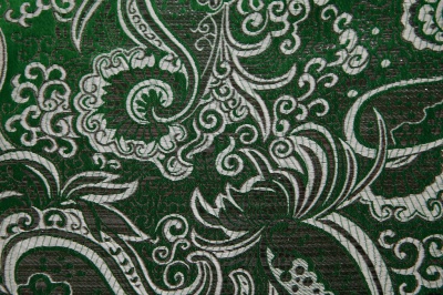 Ткань костюмная жаккард, 135 гр/м2, шир.150см, цвет зелёный№4 - купить в Новом Уренгое. Цена 441.94 руб.