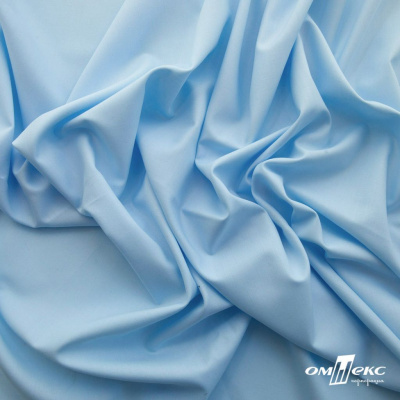 Ткань сорочечная Илер 100%полиэстр, 120 г/м2 ш.150 см, цв.голубой - купить в Новом Уренгое. Цена 290.24 руб.