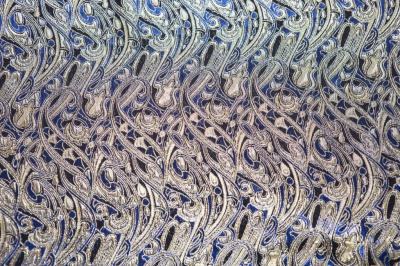 Ткань костюмная жаккард, 135 гр/м2, шир.150см, цвет синий№18 - купить в Новом Уренгое. Цена 441.95 руб.