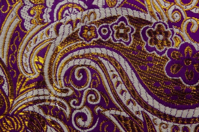 Ткань костюмная жаккард №9, 140 гр/м2, шир.150см, цвет фиолет - купить в Новом Уренгое. Цена 387.20 руб.