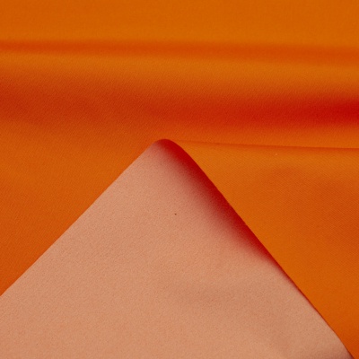 Курточная ткань Дюэл (дюспо) 16-1359, PU/WR/Milky, 80 гр/м2, шир.150см, цвет оранжевый - купить в Новом Уренгое. Цена 141.80 руб.