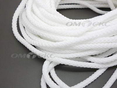 Шнур 1с35 4 мм крупное плетение 200 м белый - купить в Новом Уренгое. Цена: 1.10 руб.