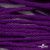 Шнур плетеный d-6 мм, круглый 70% хлопок 30% полиэстер, уп.90+/-1 м, цв.1084-фиолет - купить в Новом Уренгое. Цена: 588 руб.