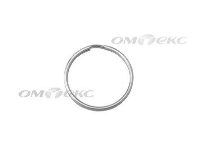 Кольцо металлическое d-20 мм, цв.-никель - купить в Новом Уренгое. Цена: 3.19 руб.