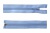Спиральная молния Т5 351, 75 см, автомат, цвет св.голубой - купить в Новом Уренгое. Цена: 16.28 руб.