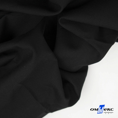 Ткань костюмная "Матте" 80% P, 16% R, 4% S, 170 г/м2, шир.150 см, цв-черный #1 - купить в Новом Уренгое. Цена 372.90 руб.