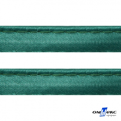 Кант атласный 140, шир. 12 мм (в упак. 65,8 м), цвет т.зелёный - купить в Новом Уренгое. Цена: 237.16 руб.