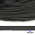 Шнур плетеный d-8 мм плоский, 70% хлопок 30% полиэстер, уп.85+/-1 м, цв.1026-серый - купить в Новом Уренгое. Цена: 735 руб.