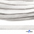 Шнур плетеный d-8 мм плоский, 70% хлопок 30% полиэстер, уп.85+/-1 м, цв.1018-белый - купить в Новом Уренгое. Цена: 735 руб.