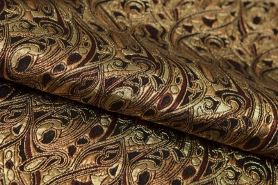 Ткань костюмная жаккард, 135 гр/м2, шир.150см, цвет бордо№17 - купить в Новом Уренгое. Цена 441.94 руб.