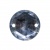 Стразы пришивные акриловые арт.#32/3 - "Кристал", 12 мм - купить в Новом Уренгое. Цена: 0.67 руб.