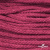 Шнур плетеный d-6 мм, 70% хлопок 30% полиэстер, уп.90+/-1 м, цв.1068-фуксия - купить в Новом Уренгое. Цена: 588 руб.