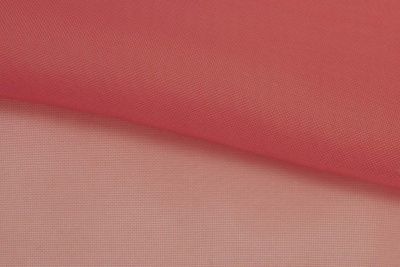 Портьерный капрон 15-1621, 47 гр/м2, шир.300см, цвет т.розовый - купить в Новом Уренгое. Цена 138.67 руб.