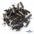 06032-Наконечник для шнура металл, отв. 4 мм, цв. тём.никель - купить в Новом Уренгое. Цена: 9.60 руб.