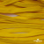 Шнур плетеный (плоский) d-12 мм, (уп.90+/-1м), 100% полиэстер, цв.269 - жёлтый - купить в Новом Уренгое. Цена: 8.62 руб.