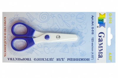 Ножницы G-510 детские 123 мм - купить в Новом Уренгое. Цена: 137.45 руб.