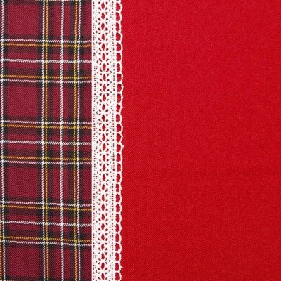 Ткань костюмная 21010 2023, 225 гр/м2, шир.150см, цвет красный - купить в Новом Уренгое. Цена 390.73 руб.