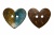 Деревянные украшения для рукоделия пуговицы "Кокос" #1 - купить в Новом Уренгое. Цена: 55.18 руб.
