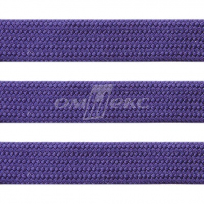Шнур 15мм плоский (100+/-1м) №10 фиолетовый - купить в Новом Уренгое. Цена: 10.21 руб.