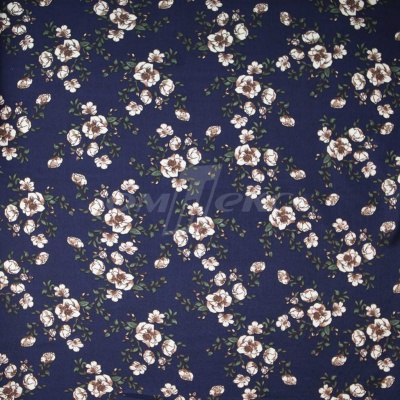 Плательная ткань "Фламенко" 3.2, 80 гр/м2, шир.150 см, принт растительный - купить в Новом Уренгое. Цена 239.03 руб.