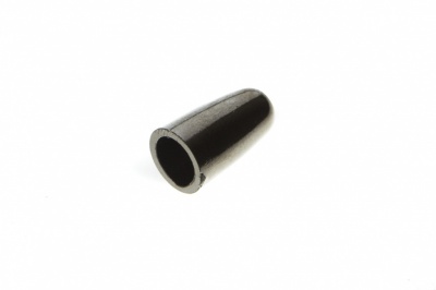8100-Наконечник пластиковый под металл 15 мм-тем.никель - купить в Новом Уренгое. Цена: 2.45 руб.