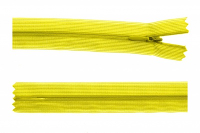 Молния потайная Т3 131, 20 см, капрон, цвет жёлтый - купить в Новом Уренгое. Цена: 5.12 руб.