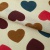 Плательная ткань "Софи" 21.1, 75 гр/м2, шир.150 см, принт сердечки - купить в Новом Уренгое. Цена 241.49 руб.