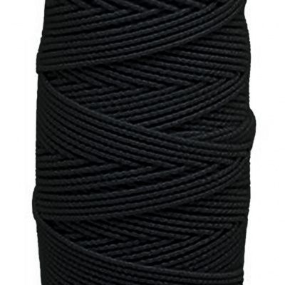 Нитка - резинка Спандекс 25 м (уп-10шт)-чёрные - купить в Новом Уренгое. Цена: 36.02 руб.