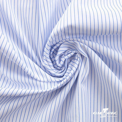 Ткань сорочечная Ронда, 115 г/м2, 58% пэ,42% хл, шир.150 см, цв.3-голубая, (арт.114) - купить в Новом Уренгое. Цена 306.69 руб.