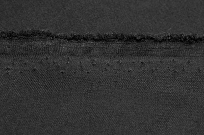 Костюмная ткань с вискозой "Флоренция", 195 гр/м2, шир.150см, цвет чёрный - купить в Новом Уренгое. Цена 502.24 руб.